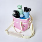4 Water Bottle Holder with Strap