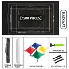 6 Pcs Puzzle Mat Set for Up to 1500 Pieces