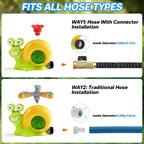 Baseball Water Sprinkler Toys