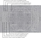 6 Pcs Puzzle Mat Set for Up to 1500 Pieces