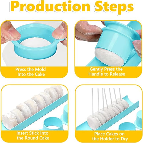 5 PCS Cake Pop Mold Set