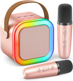 Portable Bluetooth Mini Karaoke Microphone Singing Speaker