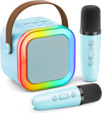 Portable Bluetooth Mini Karaoke Microphone Singing Speaker