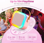 Portable Bluetooth Mini Karaoke Microphone Singing Speaker