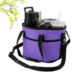 4 Water Bottle Holder with Strap