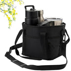 4 Water Bottle Holder with Strap