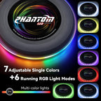 8.85'' LED Flying Disc with 13 Dynamic Light Modes