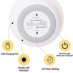 Egg Baby Night Light with 7 Dimmable Colors