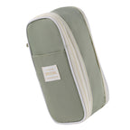 Large Capacity Double-Layer Macaron Stationery Box