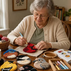 Bird Coasters Punch Needle Kit for Beginners Set