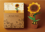 3D Wooden Flower Puzzle -BUY 1 GET 1 FREE