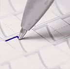 Magic Grooved Writing Practice
