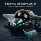 APP-CONTROLLED WIRELESS SPY BOAT