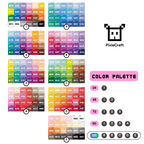 Pixie Beads 48 Starter Combo Box Set with Tool Set - 24.000 Mini Fuse Beads 2.6mm